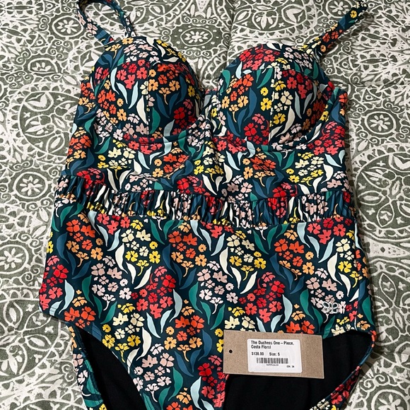 Albion Fit Other - AlbionFit — Costa Floral — The Duchess One Piece